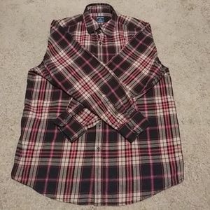 Just a long sleeve paid button shirt